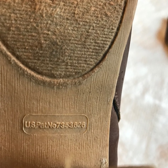 Brown studded heeled booties size 9 - Picture 4 of 4